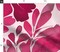 Watercolor Magenta Pink Nature Botanical Flowers Custom Printed Fabric by Spoonflower Various Fabrics by the Yard or Fat Quarter